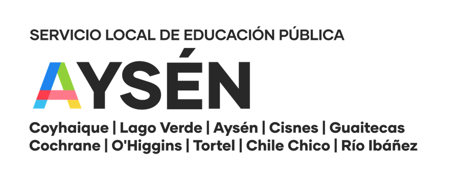Logotipo del Servicio Local de Educación Pública de Aysén